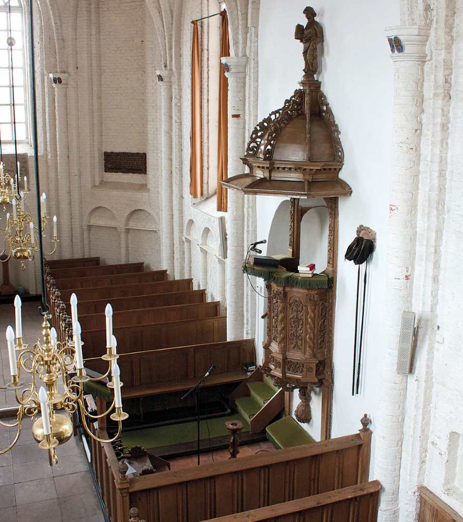 Monumentale grafkerk Harkstede - Interieur