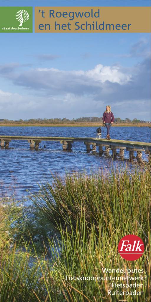 Recreatiekaart ‘t Roegwold en het Schildmeer
