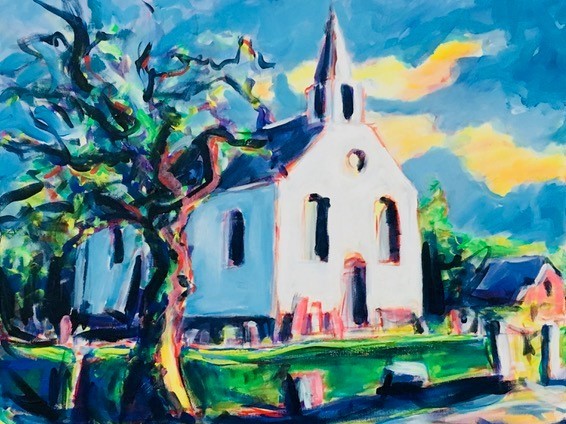 Reinder Bleeker - Kerk te Engelbert