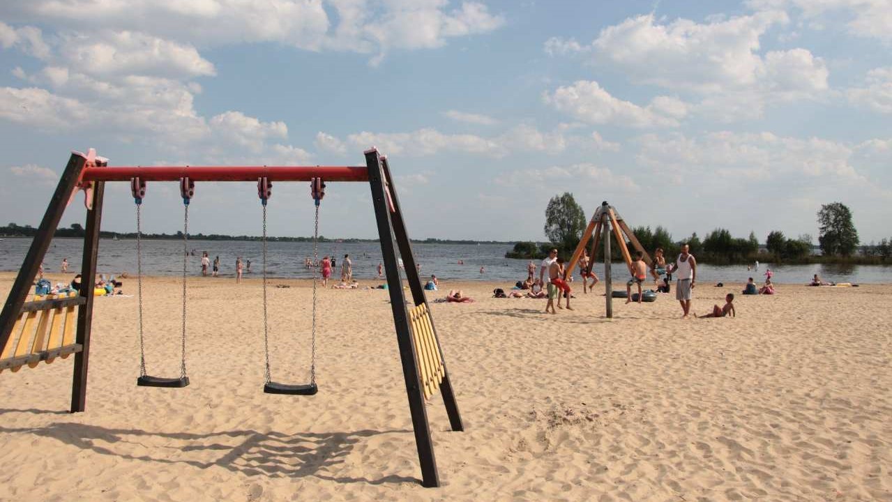 Strand Meerwijck bij Zuidlaardermeer