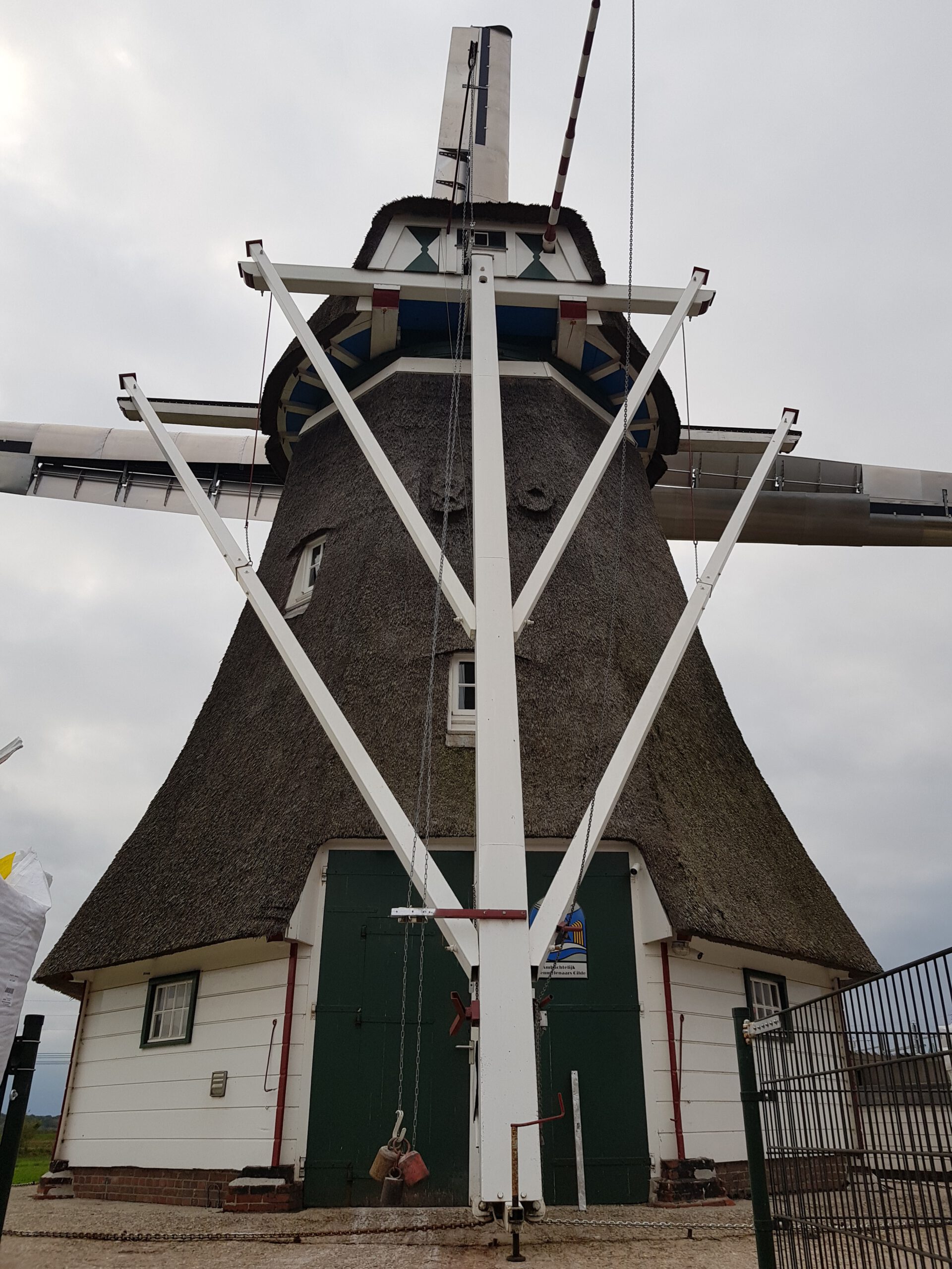 Molen De Hoop - Mulder Pot, detail constructie