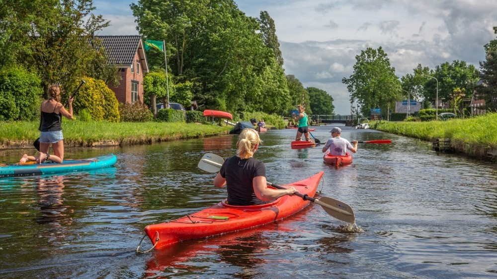 Kanoën door Kiel-Windeweer