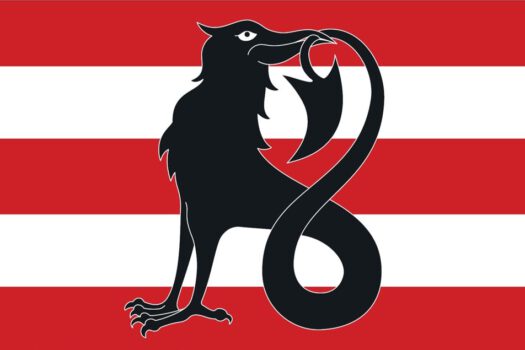 Slochter Vrijstaat - vlag, copyright Senne Trip